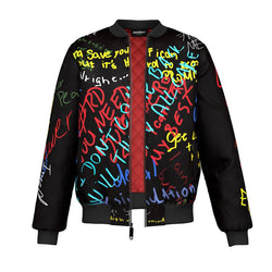 Image of Sidenotes Bomber Jacket