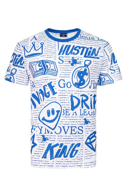 Image of All Over Doodle Print T-Shirts Pre-Pack