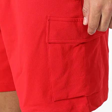 500-5 Red Tee Shirt/Short Set