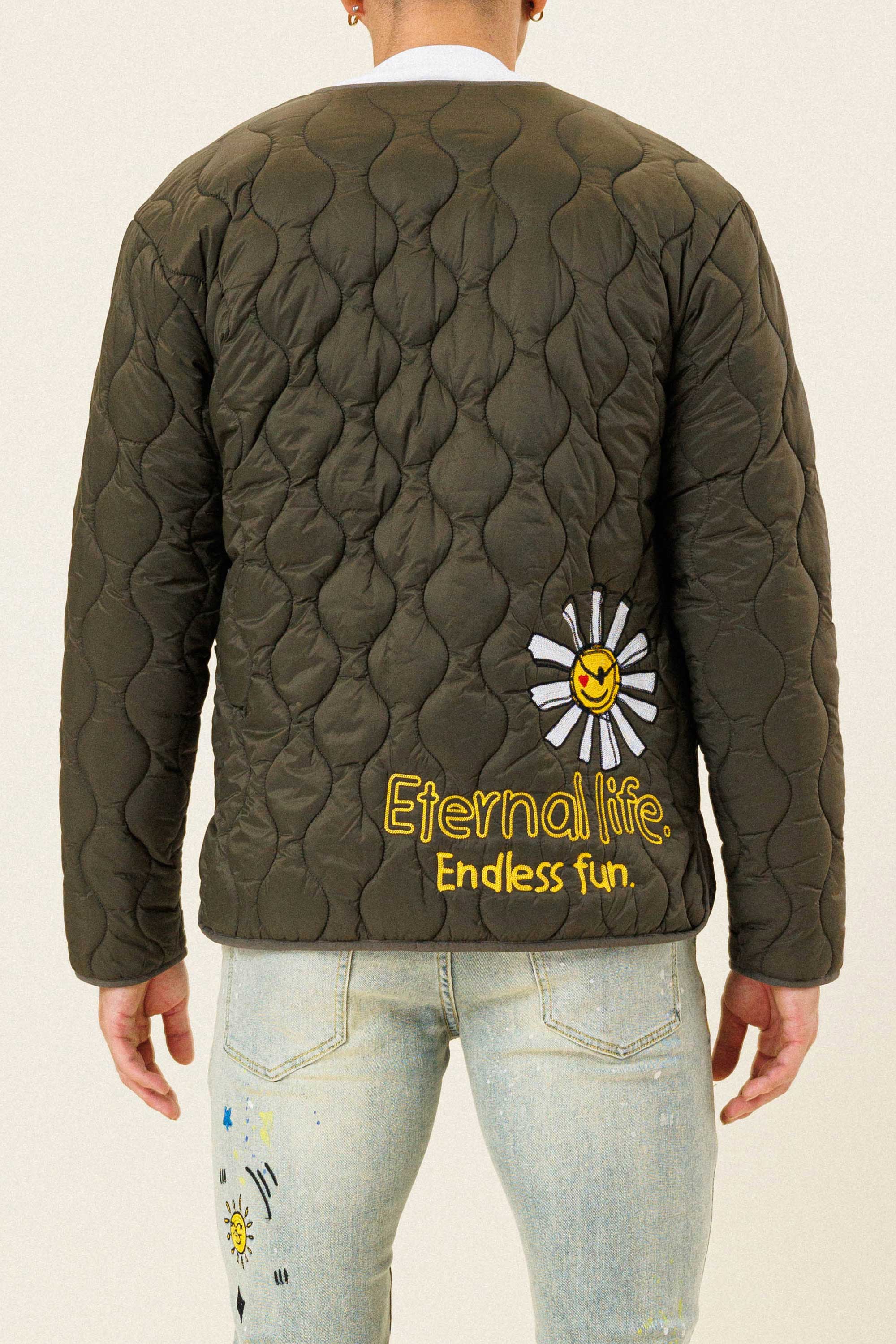 ETERNAL LIFE  QUILTED LINER  JACKET