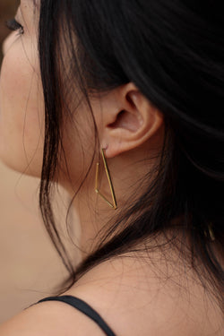 Image of Triangle Earrings