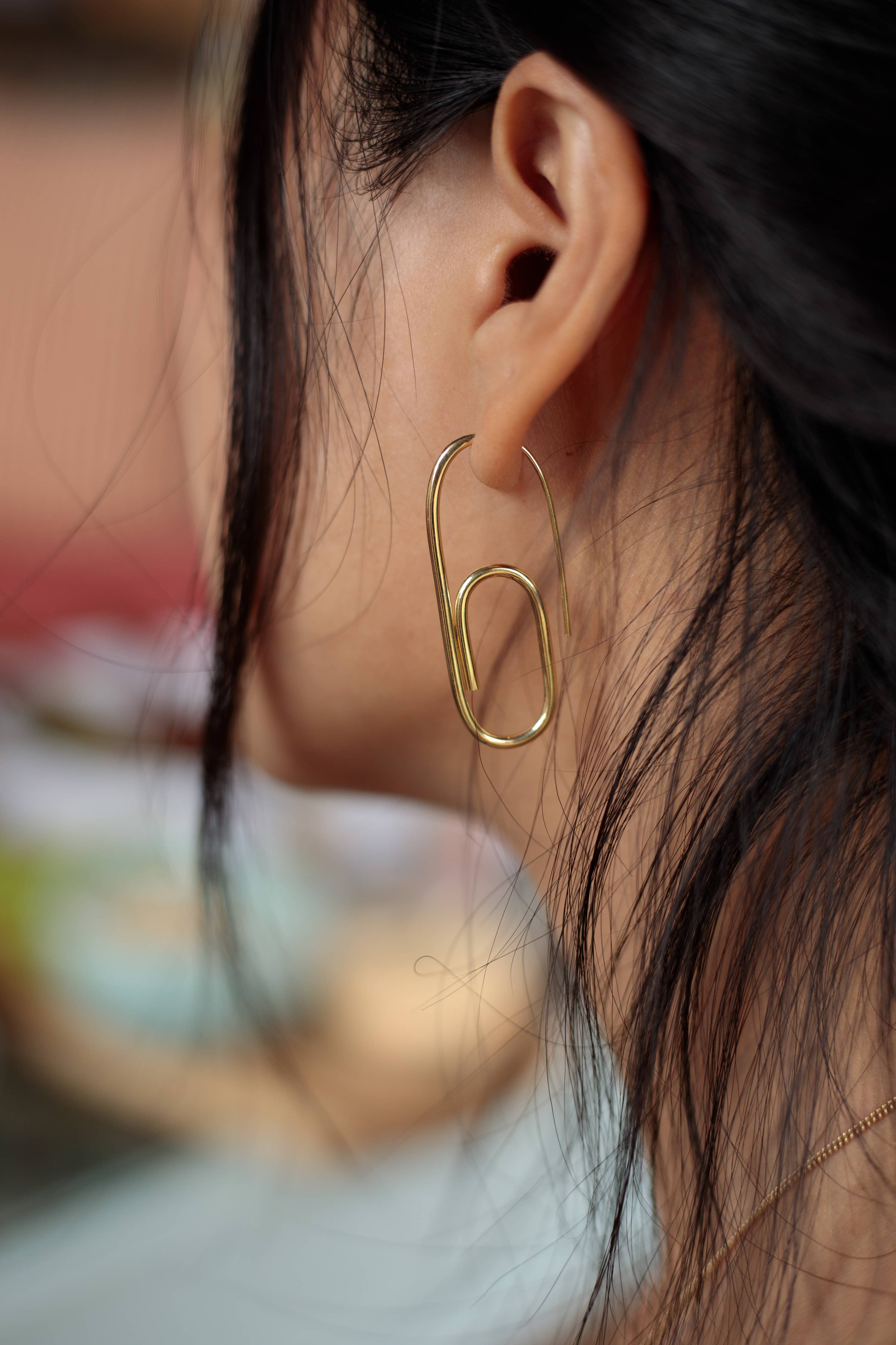 Paperclip Earrings