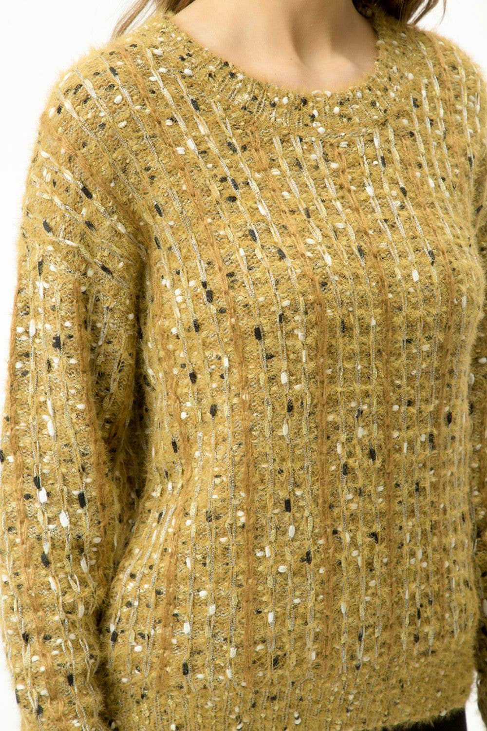 19586 Lurex Sweater