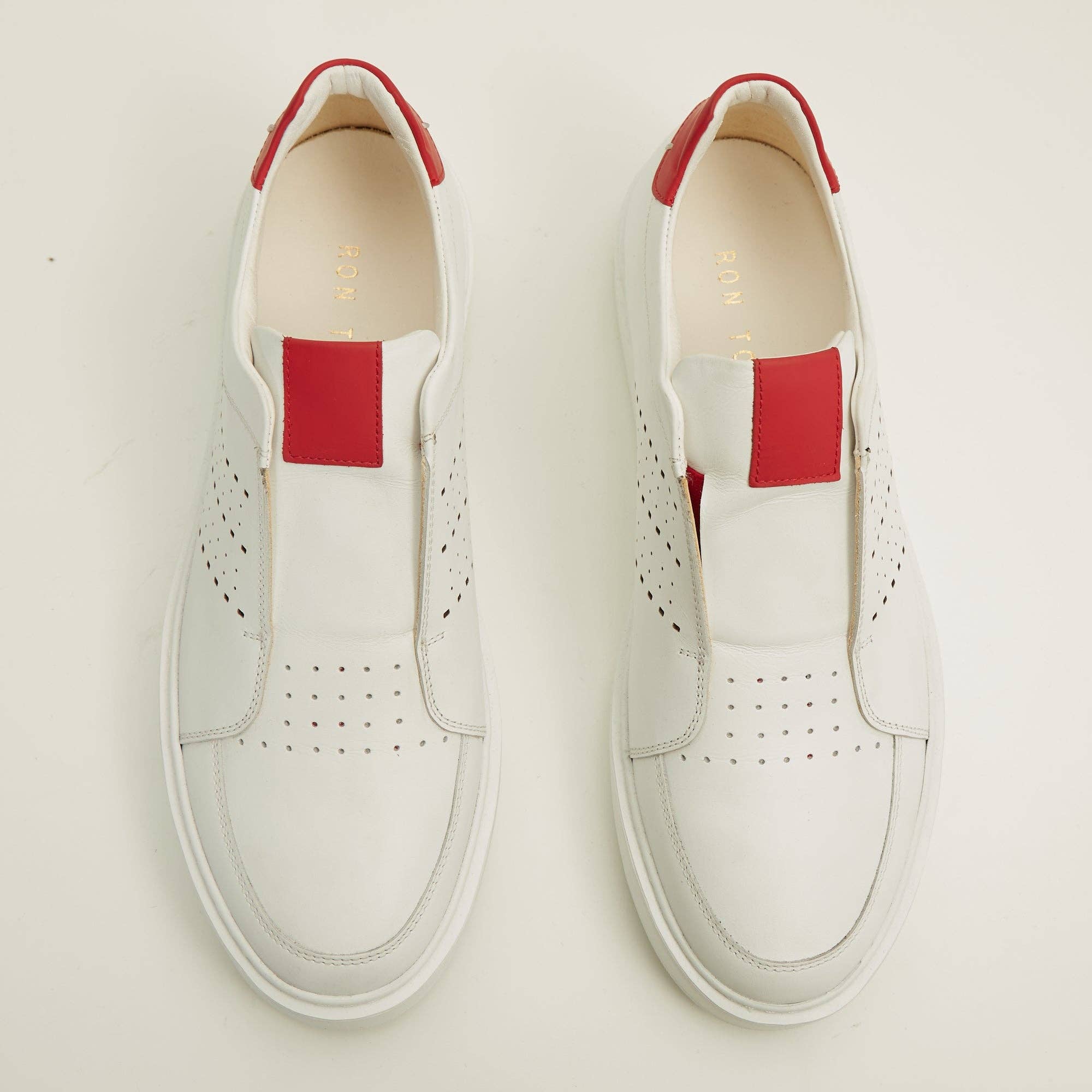 Blanco Casual Sneaker -  White Red