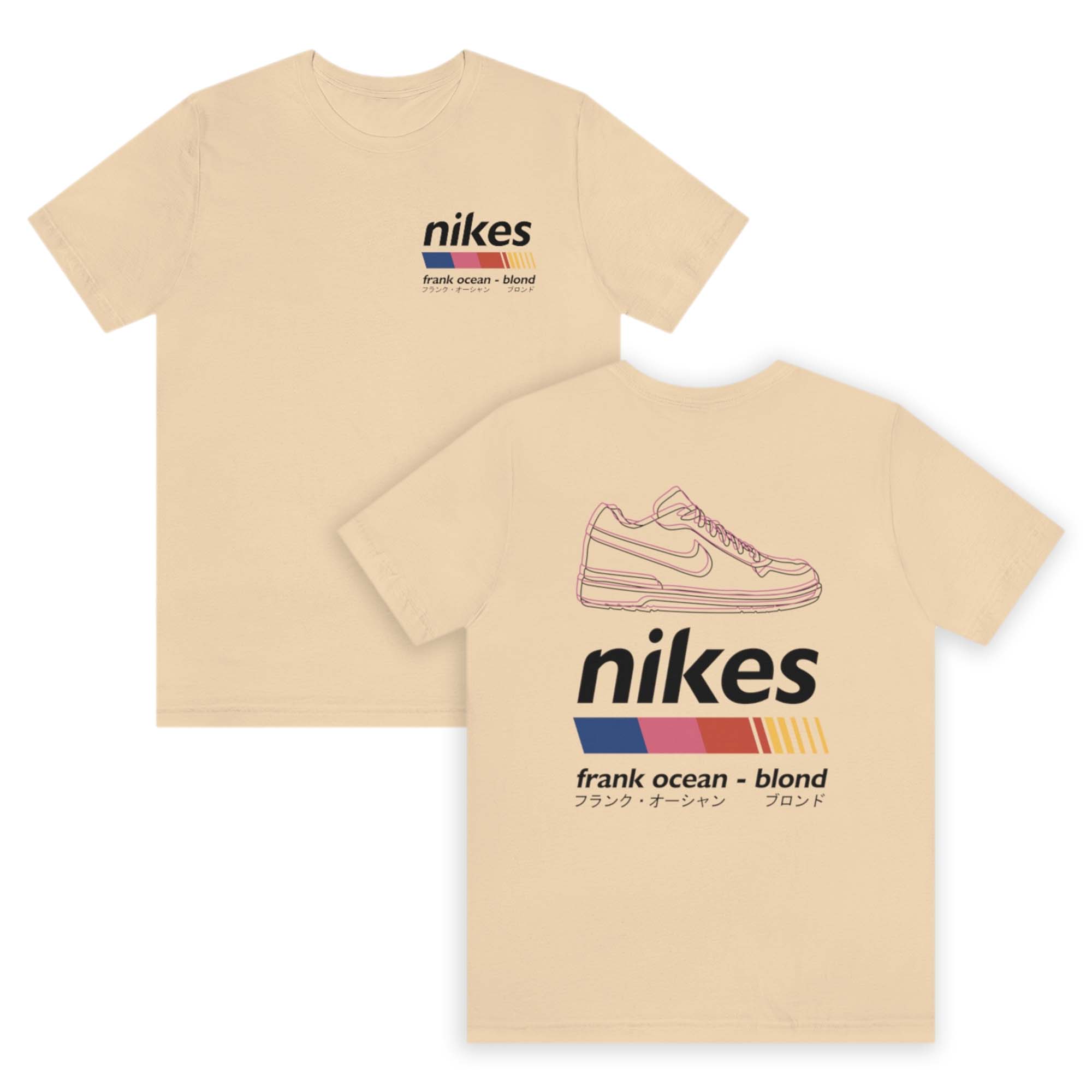 Frank Ocean Nikes T-Shirt | Blond Tee