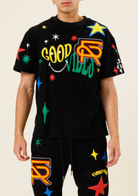 GOOD VIBES   DODDLE  TEE