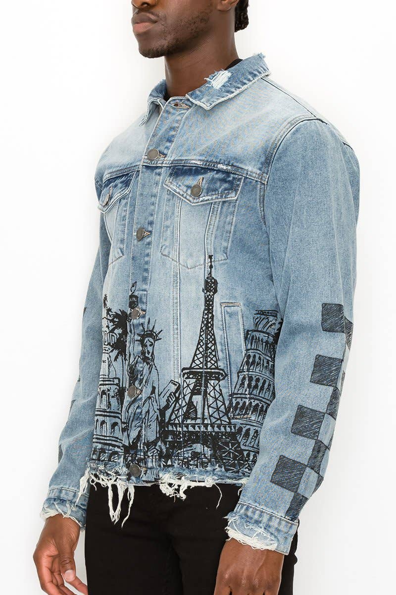 DK220 WORLD TOUR DENIM JACKET Pre-pack