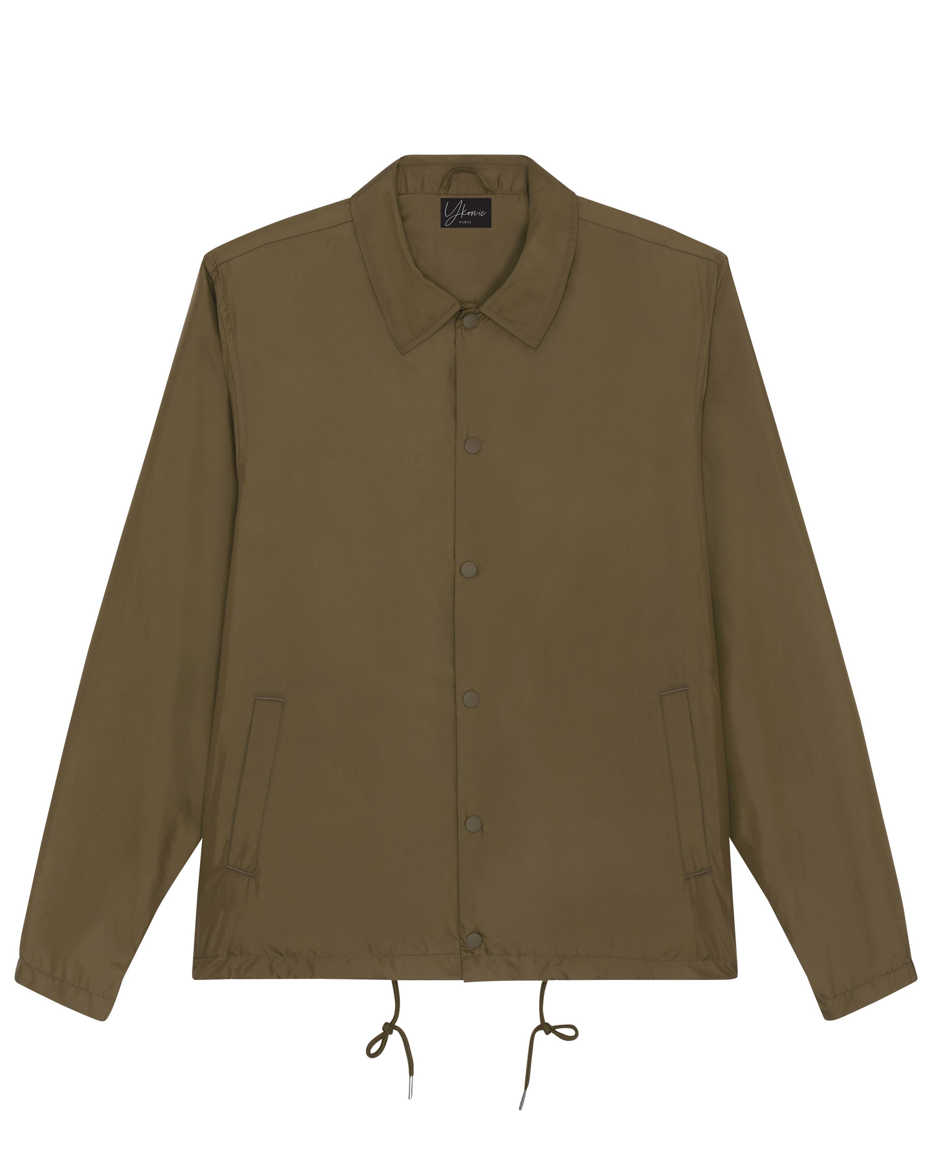 BRITSH KHAKI UNISEX COACH JACKET