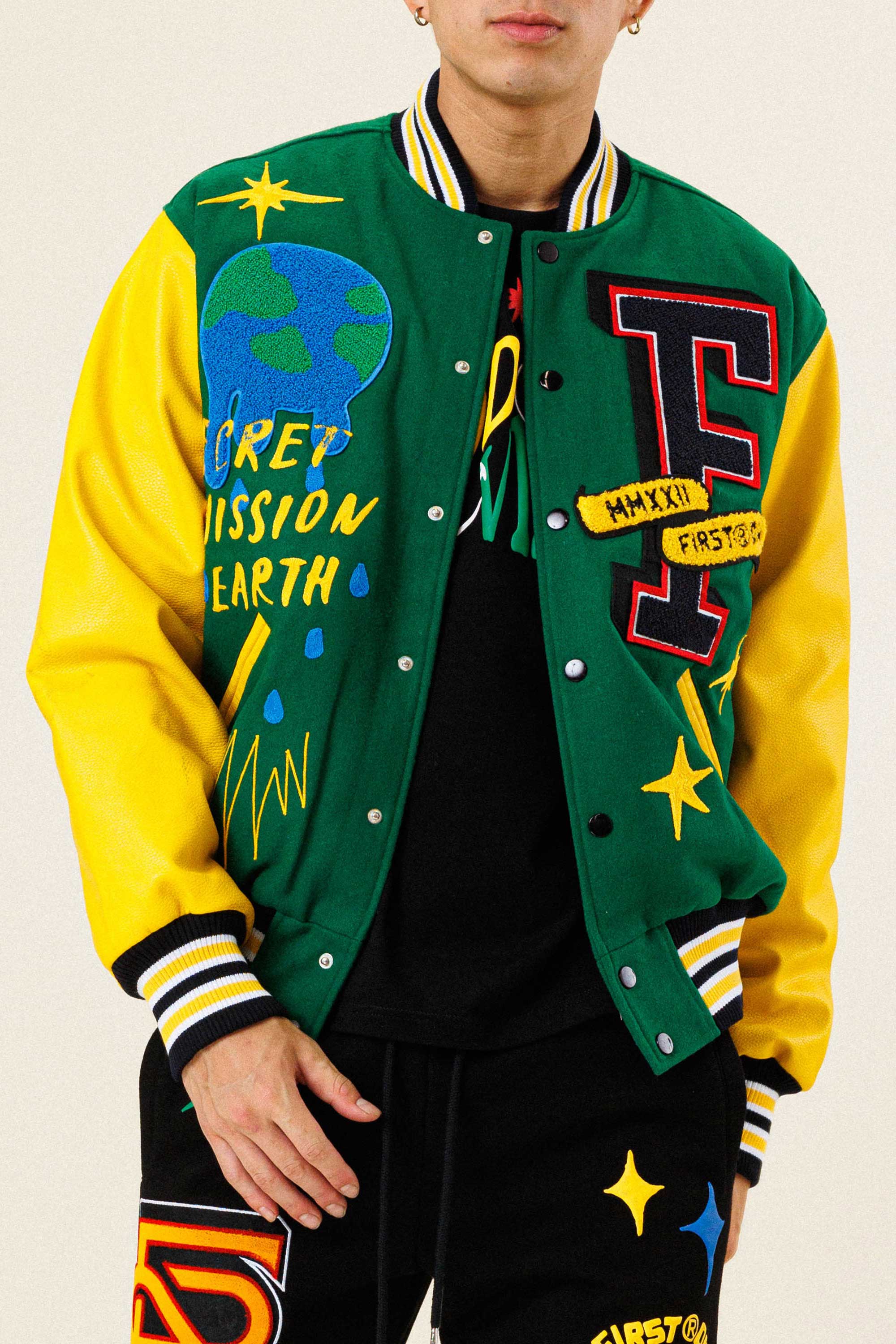 OUT OF THIS WORLD VARSITY JACKET