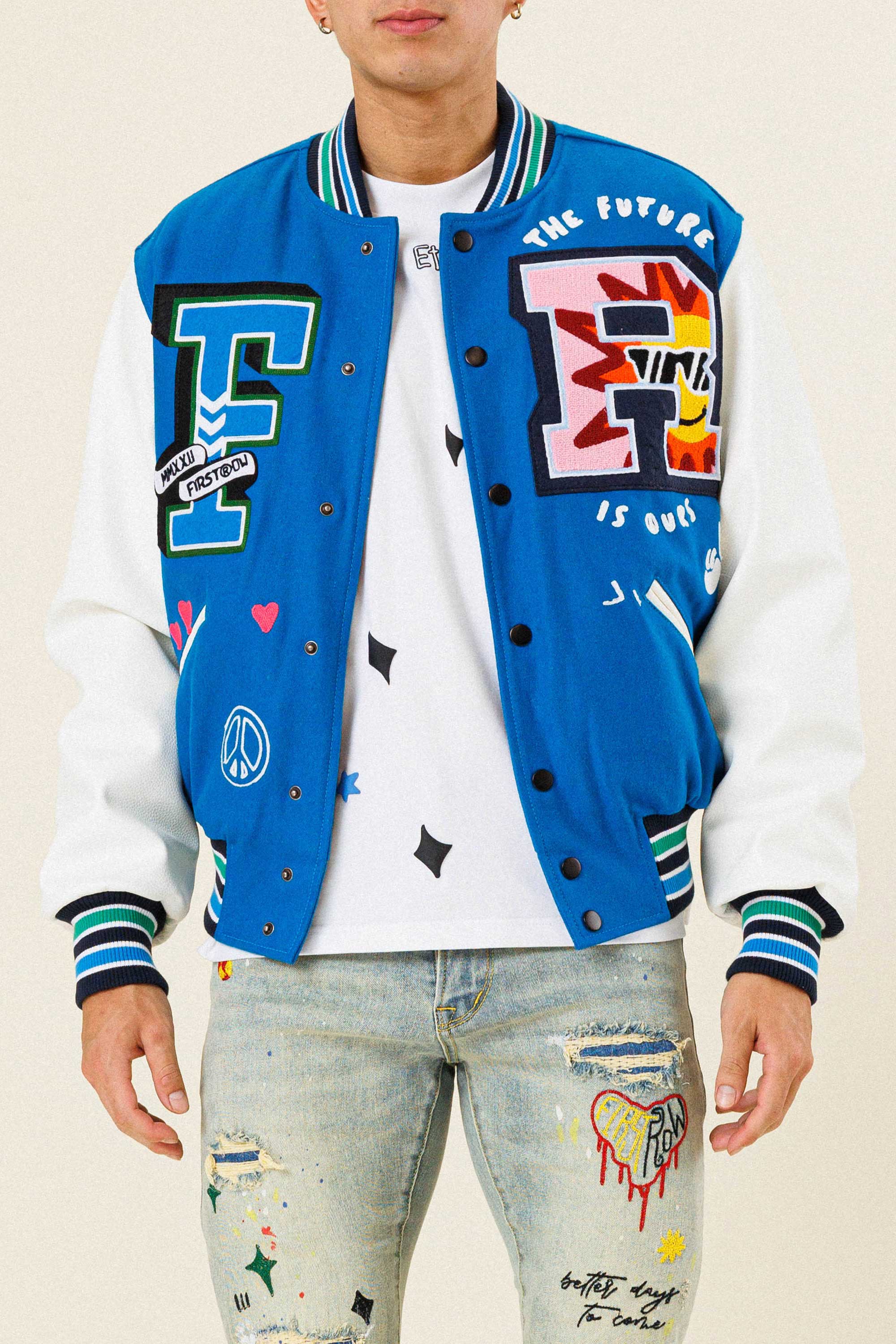 THE FUTURE IS OURS  VARSITY JACKET