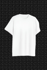 White Straight Fit T-Shirt