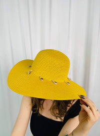 Seashell straw hat - CAP