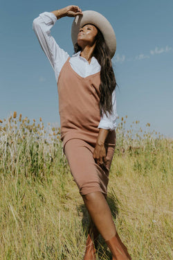 Image of SALT Queenstown Diamond Openwork Sweater Dress