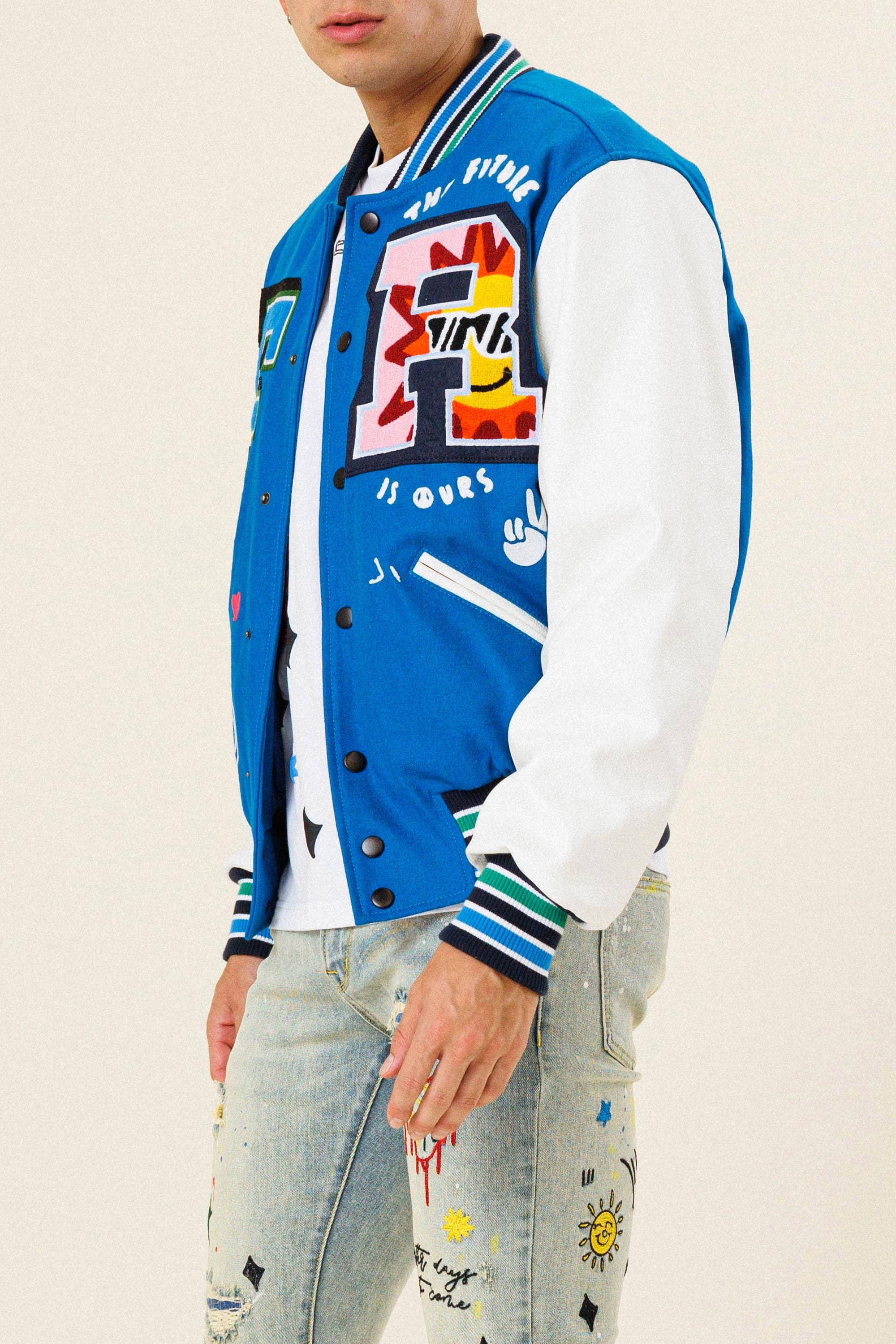 THE FUTURE IS OURS  VARSITY JACKET