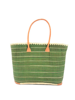 Image of Rabat Big Straw Basket Bag