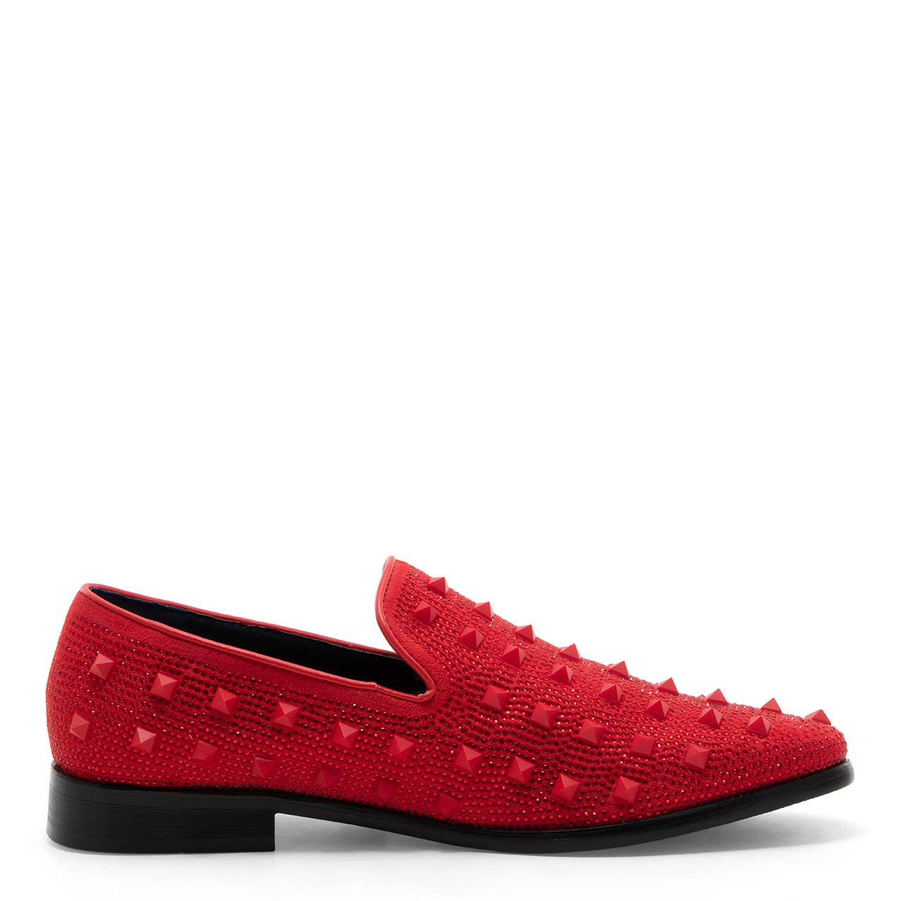 Francisco All-over Pyramid Ornament Detail Dress Loafers