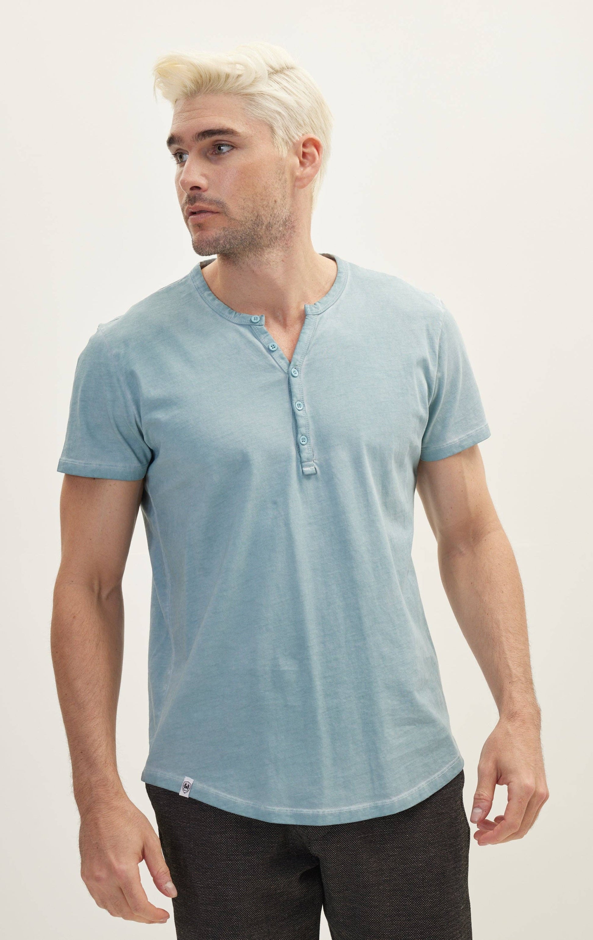 8207 SMOKE BLUE T-SHIRT