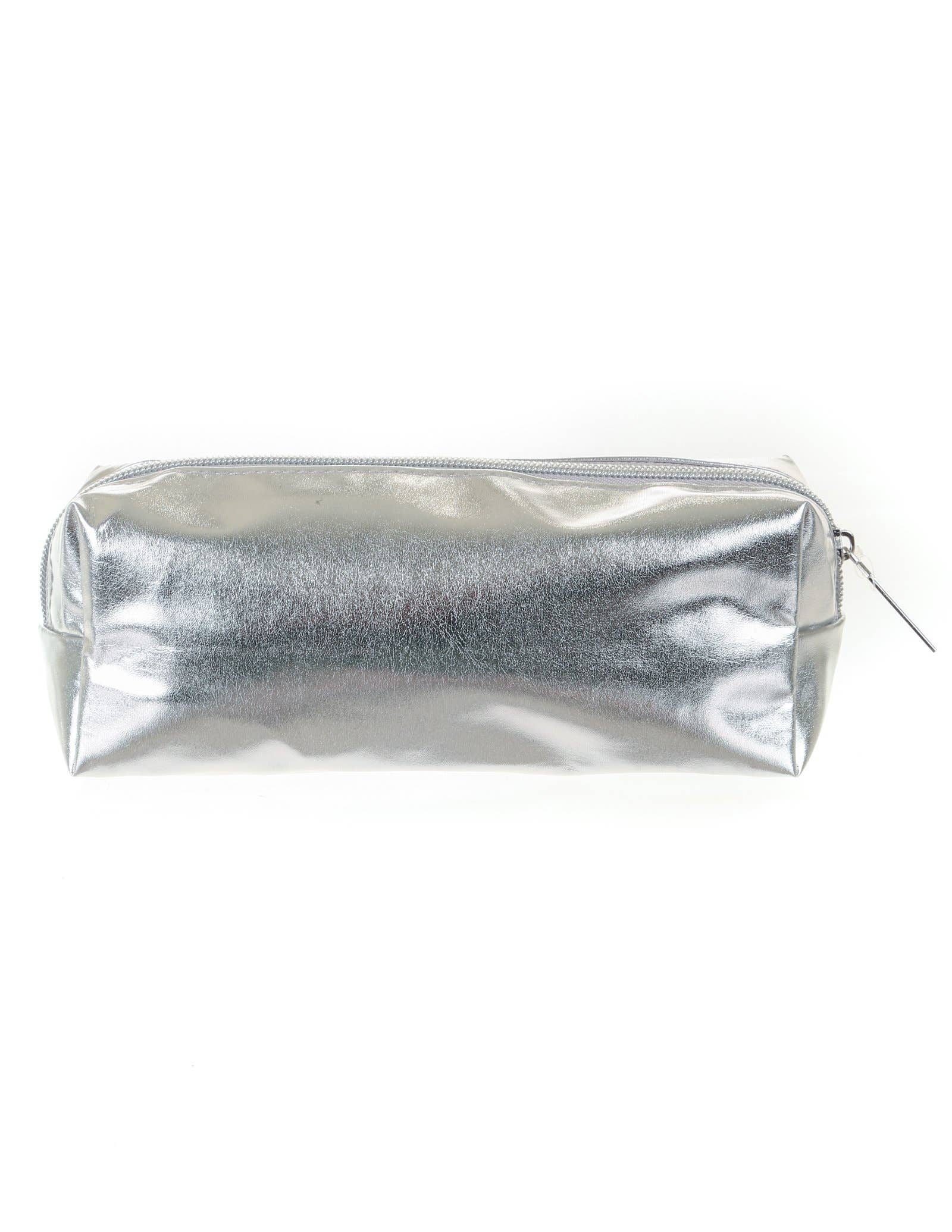 83632: Pencil Pouch: METALLIC Silver