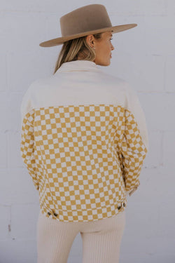 Image of The Covey Colorblocked Oversize Jacket