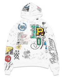 Allover Doodling Hoodie