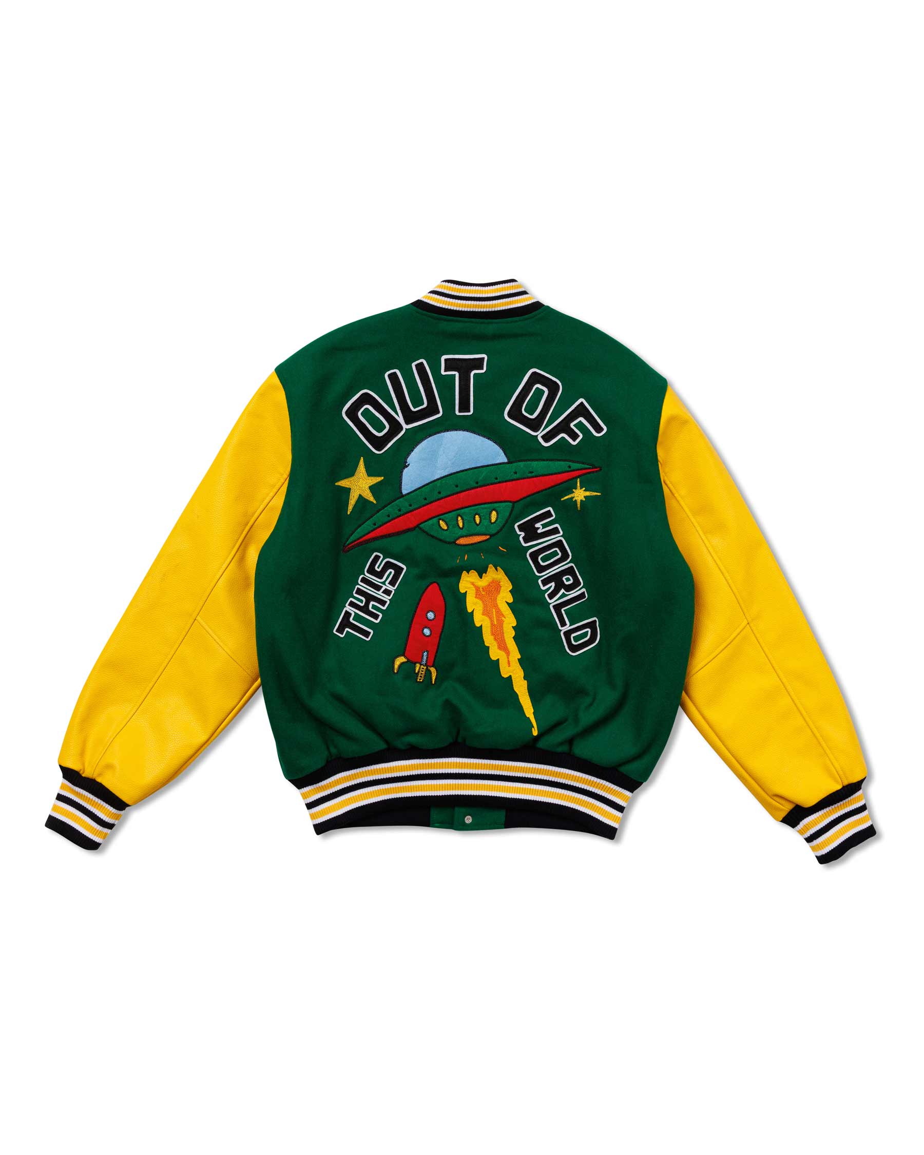 OUT OF THIS WORLD VARSITY JACKET