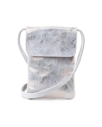 Penny Phone Bag - Rose Gold White