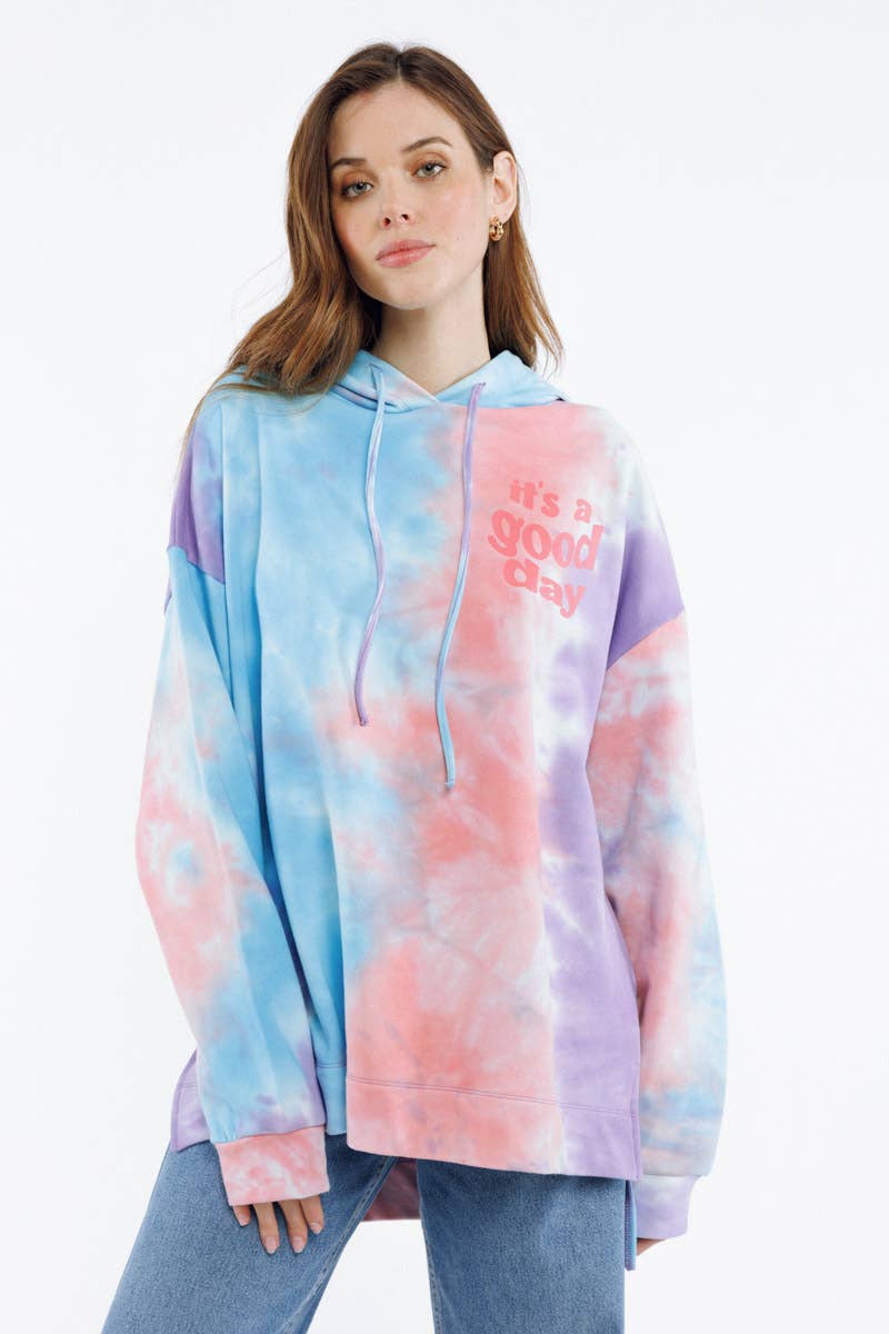 It's a good day TIE&DYE hoodie - SULI