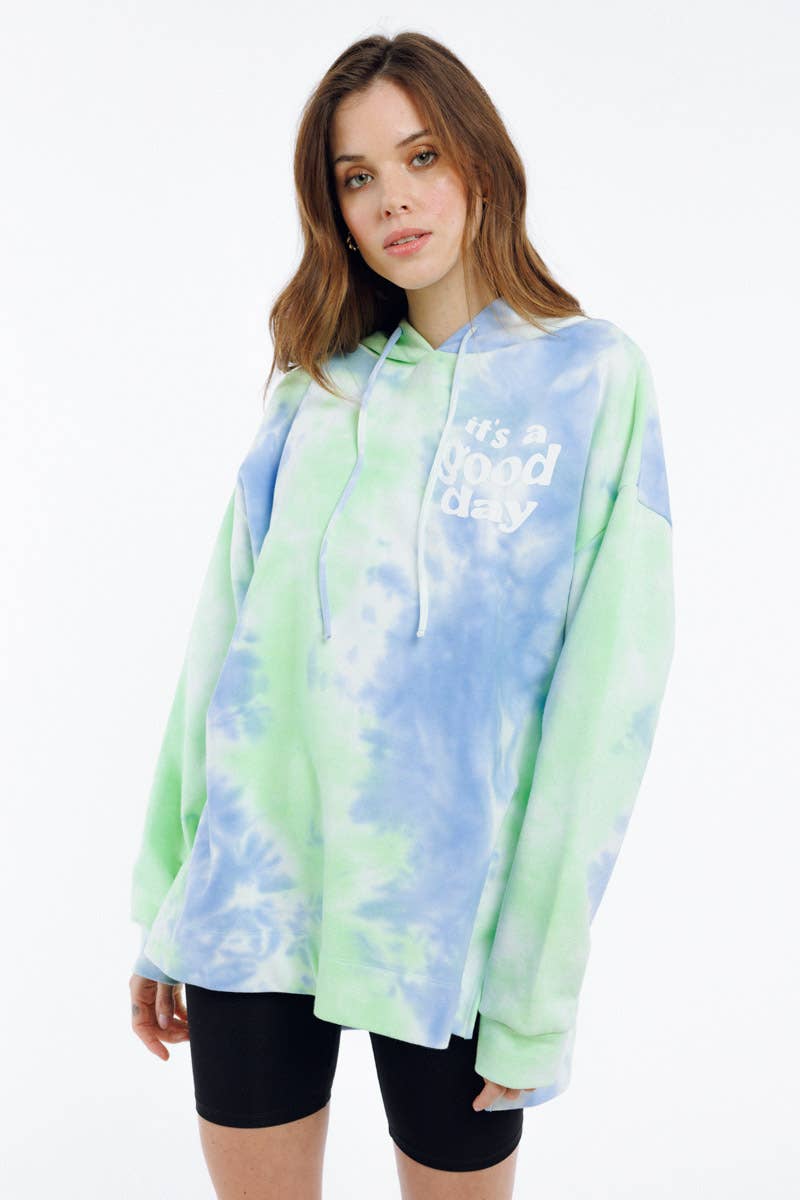 It's a good day TIE&DYE hoodie - SULI