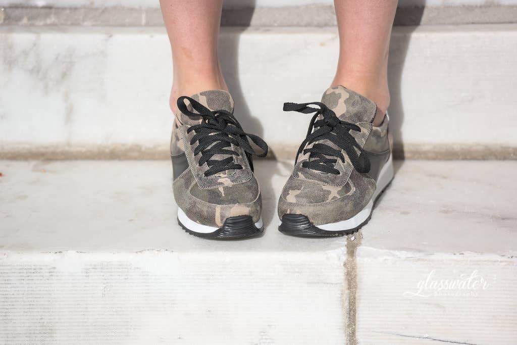 Holly Fashion Sneakers - New Camouflage