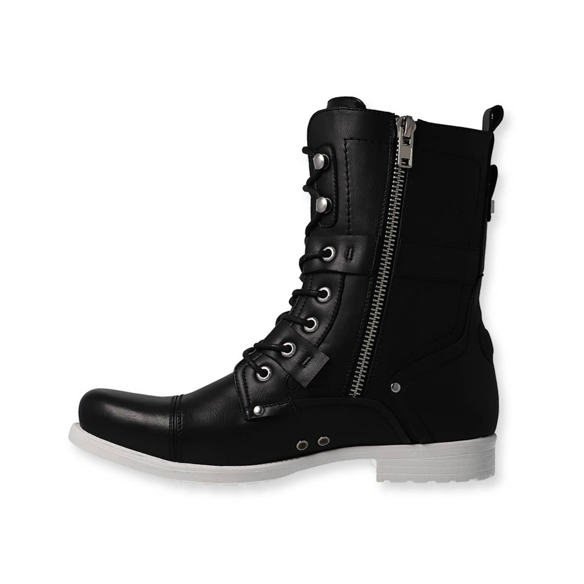 J75 by Jump Deploy Stylish Mid-calf Combat/Military Boots