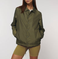 BRITSH KHAKI UNISEX COACH JACKET