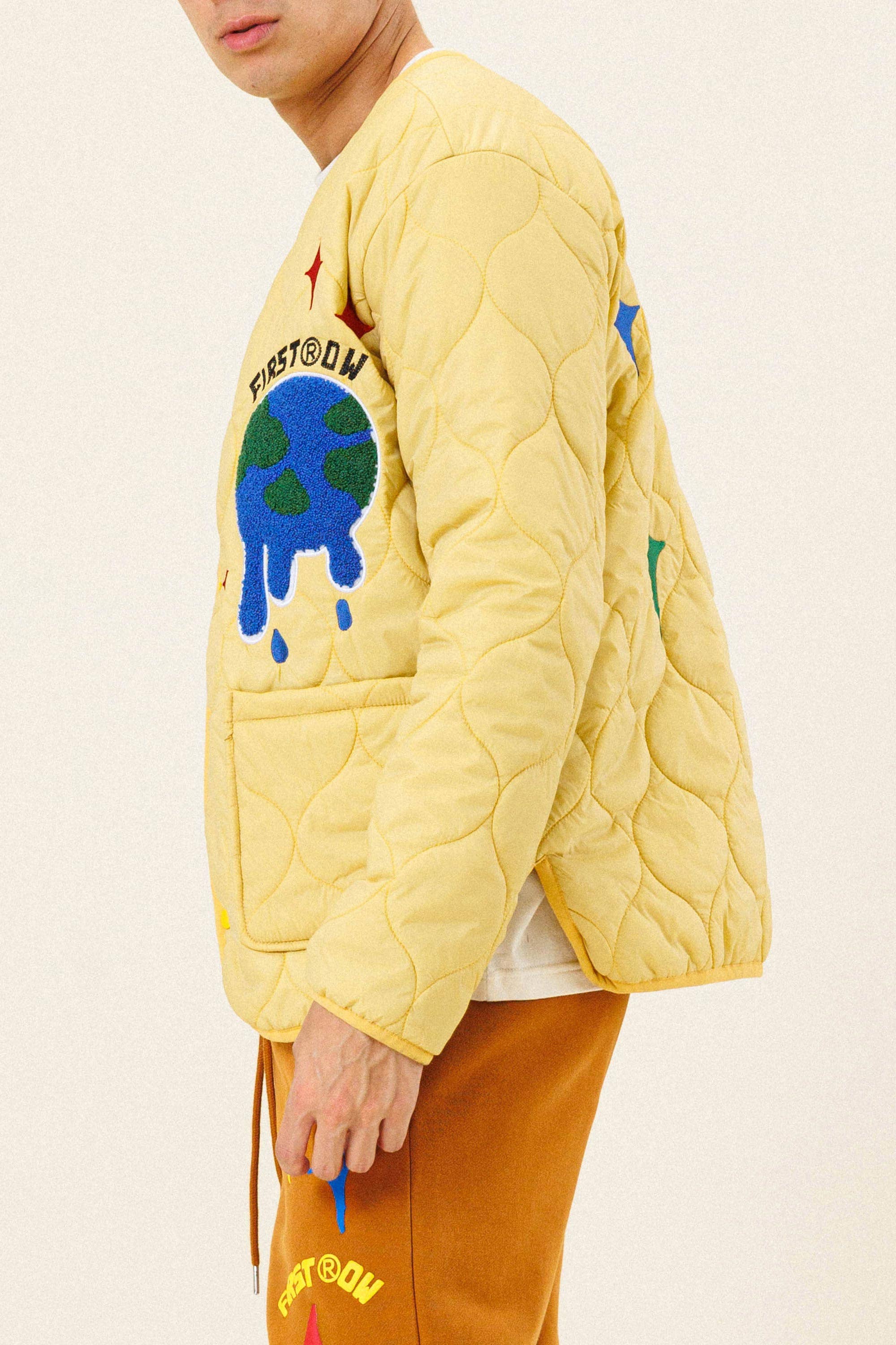 PLANET EARTH  QUILTED LINER  JACKET