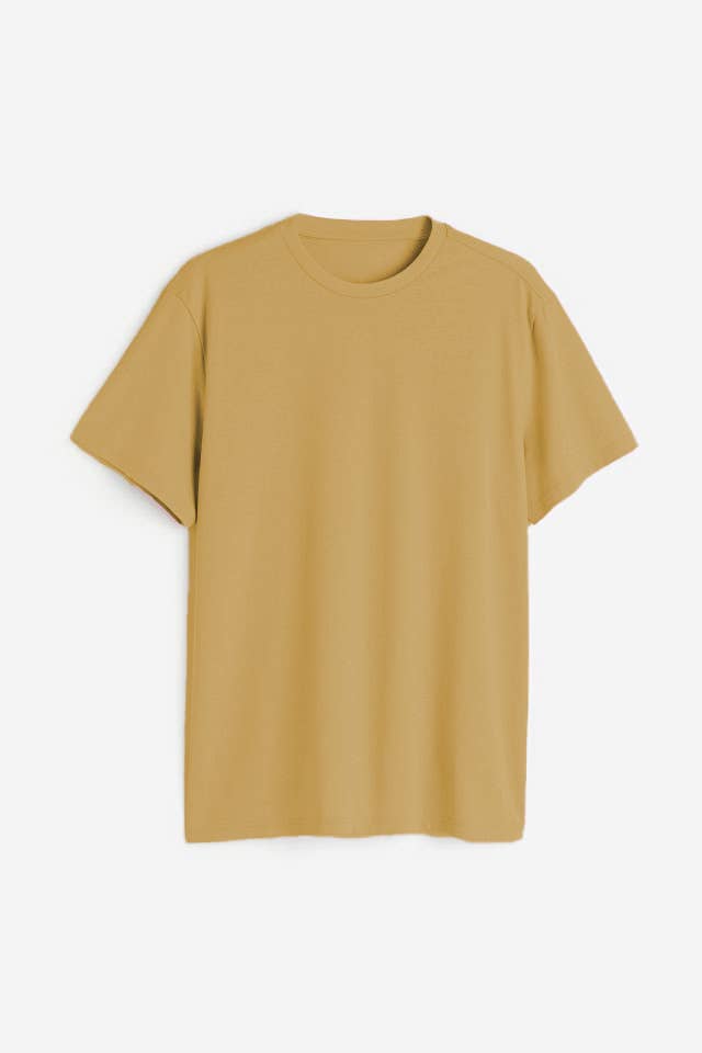 700-12 Brown Straight Fit T-Shirt