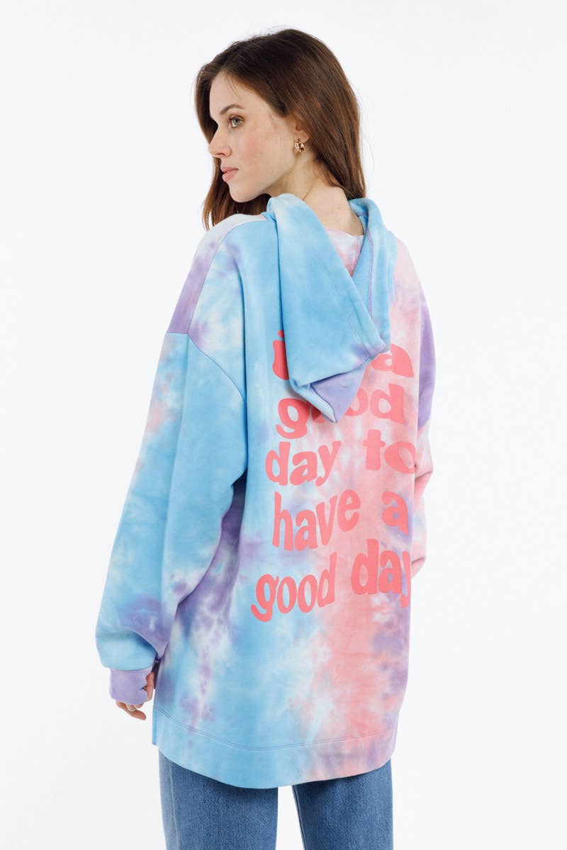 It's a good day TIE&DYE hoodie - SULI