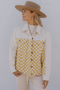 Image of The Covey Colorblocked Oversize Jacket