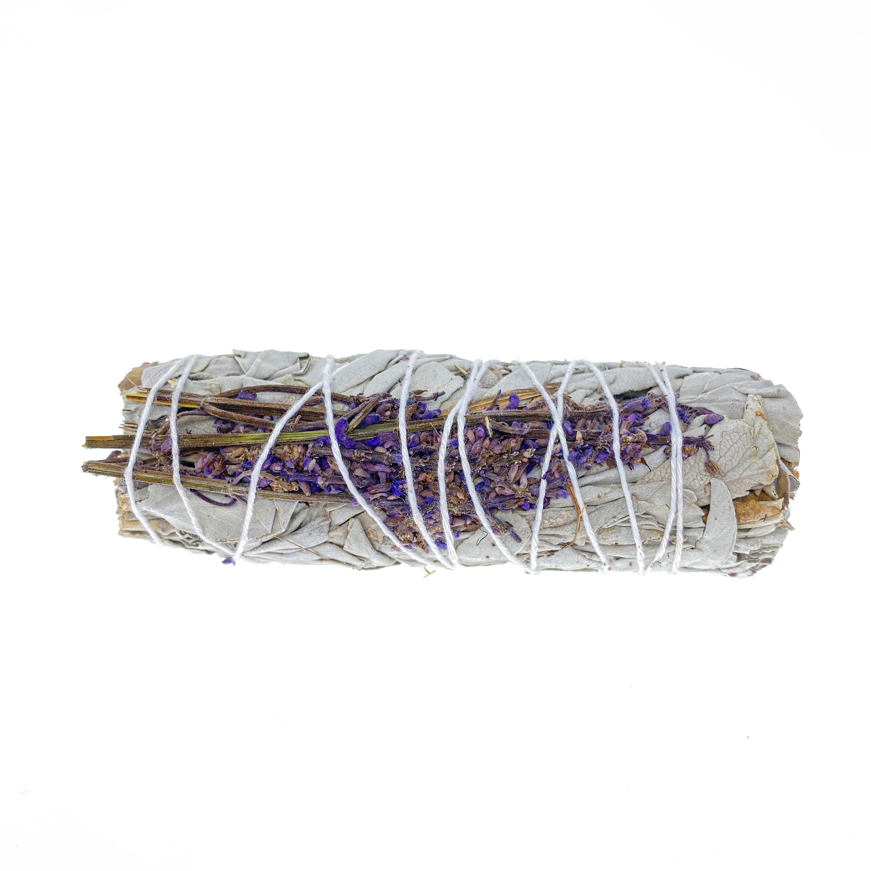 White Sage + Lavender Smudge Sage Sticks