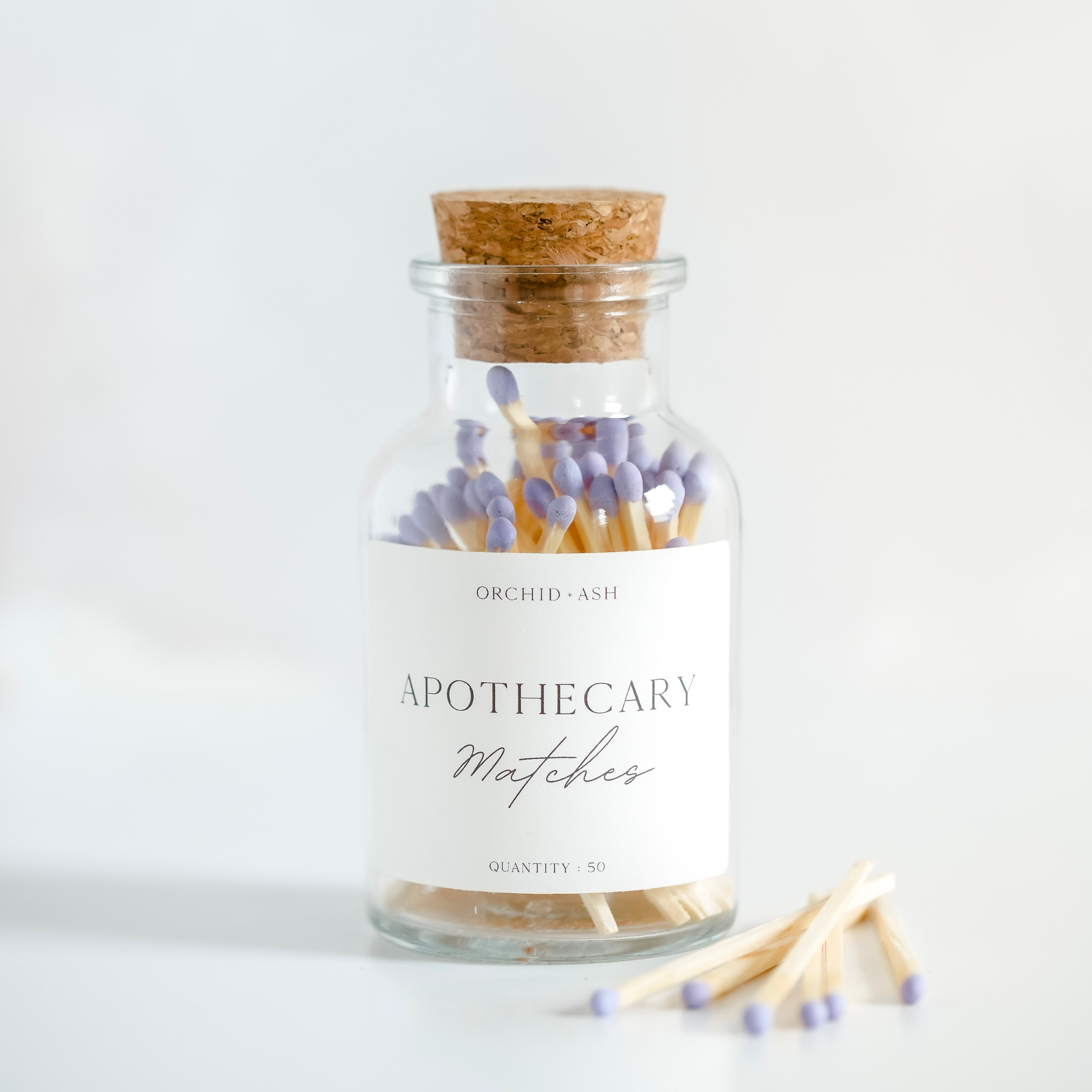 Orchid + Ash - Apothecary Matches (7831937810659)