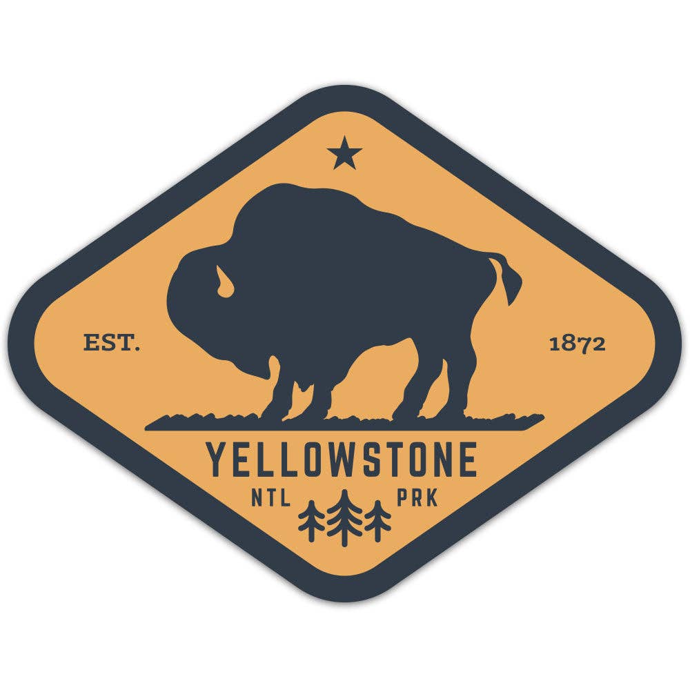 Yellowstone National Park - Sticker (7921699356899)