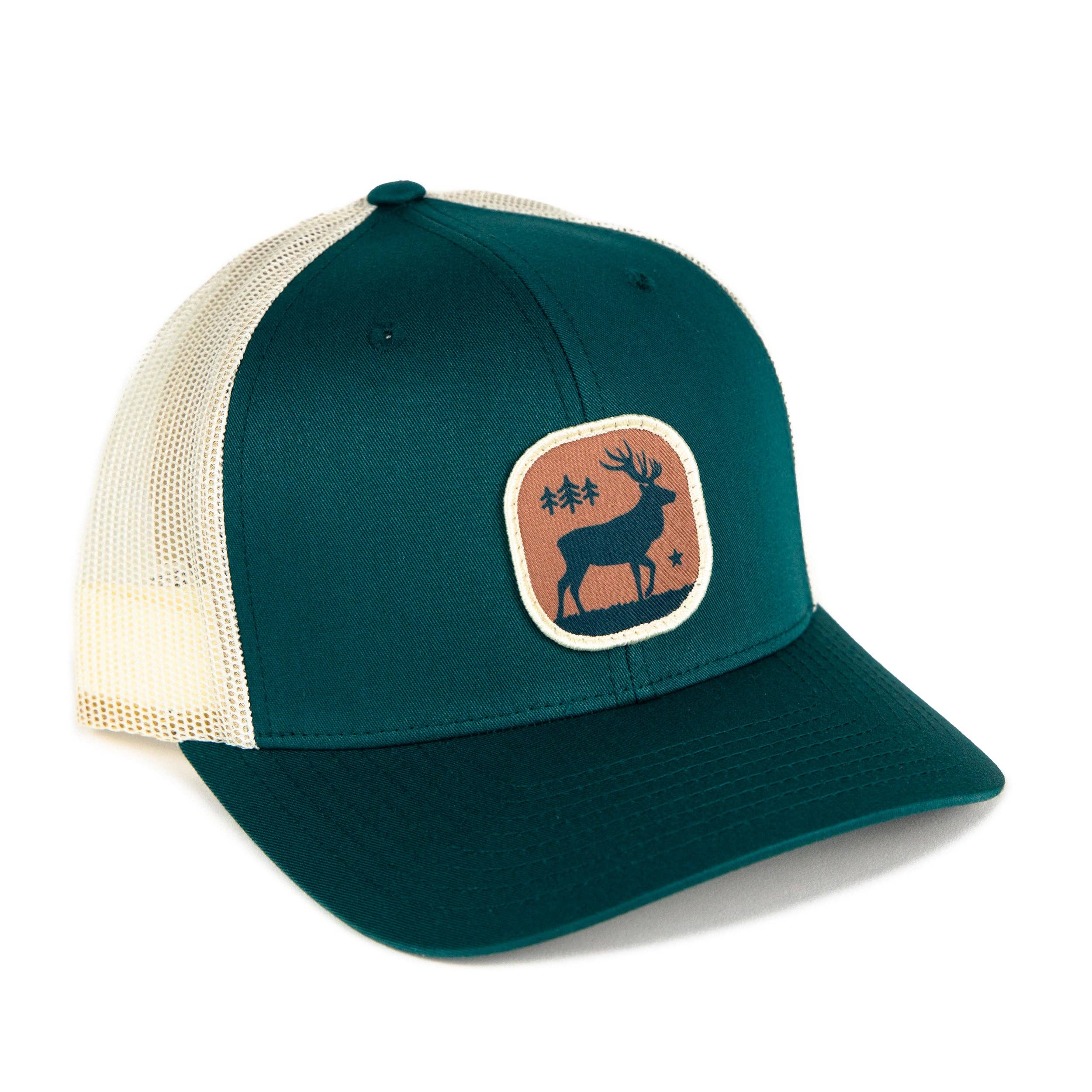 Elk Patch Trucker Hat (7921699029219)