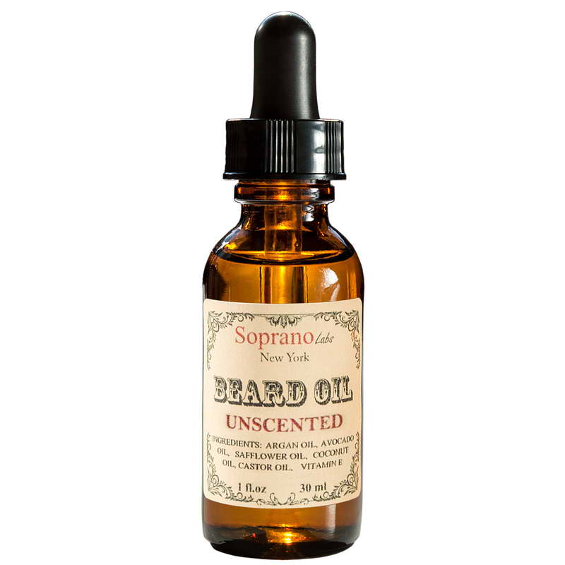 SopranoLabs - Unscented Beard Oil.  Holiday Gift for him (7802950975715)