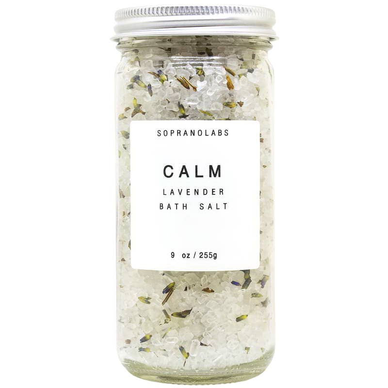 SopranoLabs - Lavender Calm Bath Salt. SPA Gift for him/her (7802951336163)