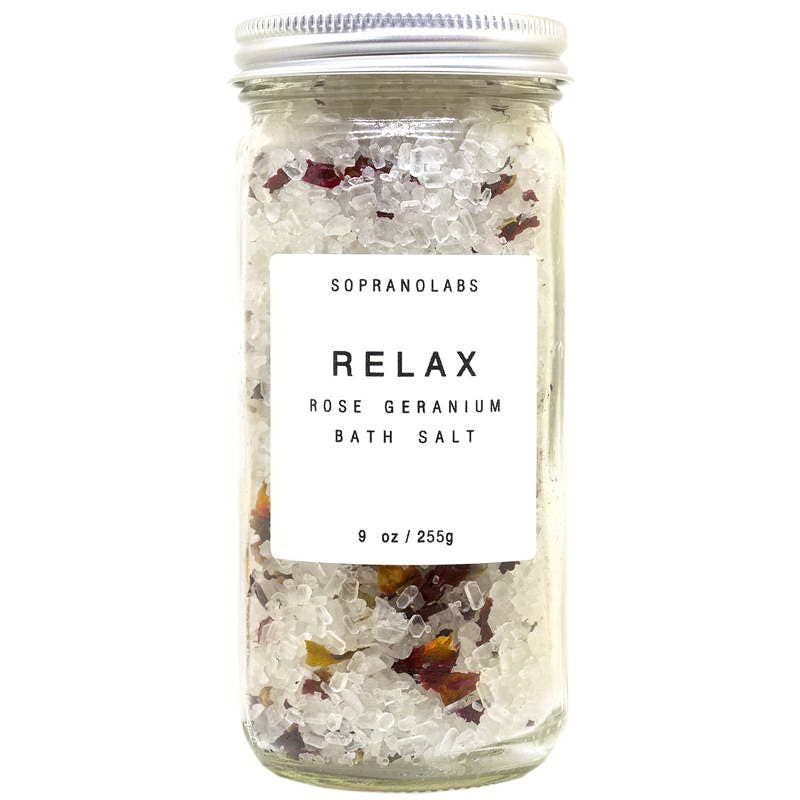 SopranoLabs - Rose Relax Bath Salt.SPA  Gift for him/her (7802924859619)