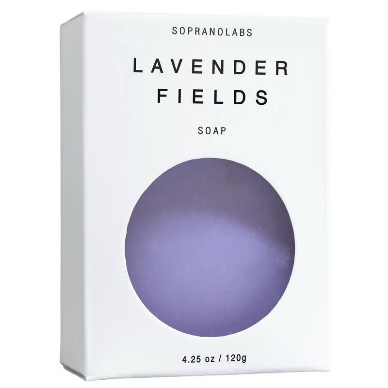 SopranoLabs - Lavender Fields Vegan Soap. Gift for her/him (7802951893219)