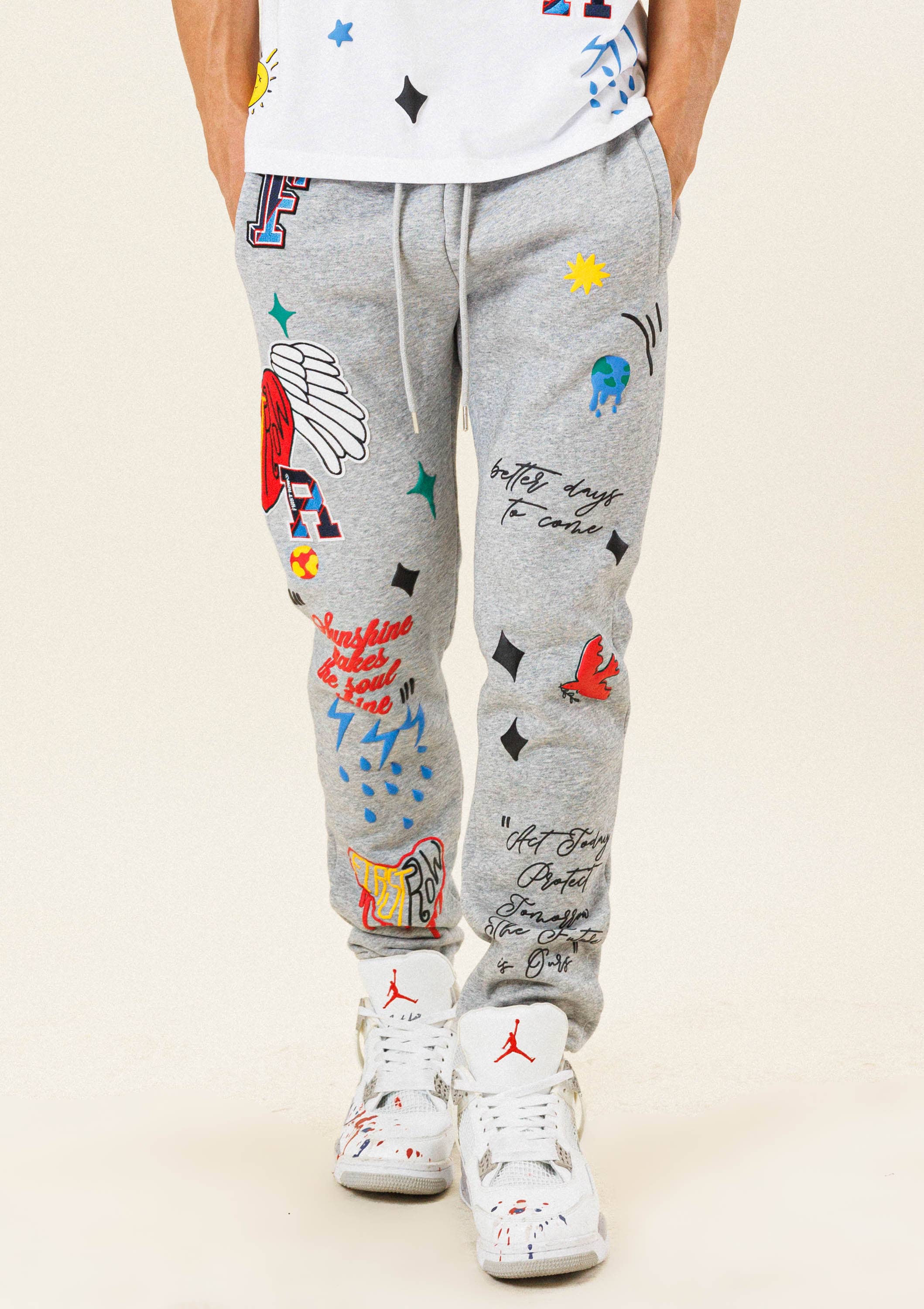 ALL OVER EMBROIDERED JOGGER (7921675763939)