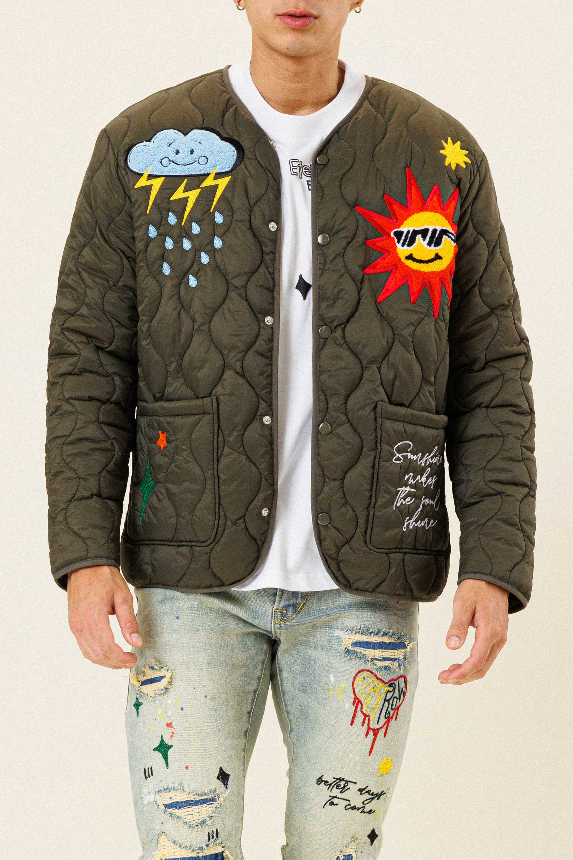ETERNAL LIFE  QUILTED LINER  JACKET (7921680154851)