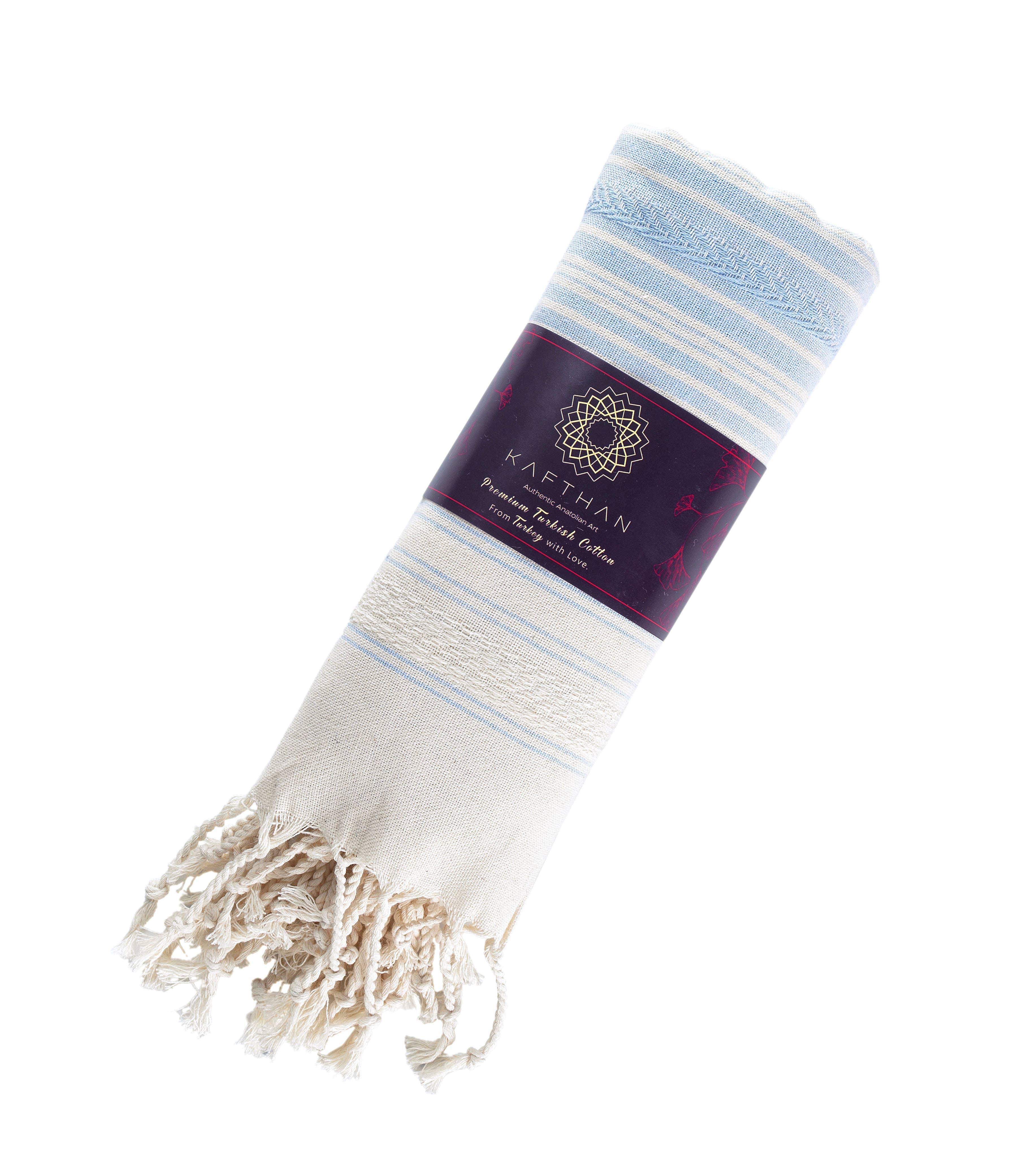 KAFTHAN - Artemis Cotton Turkish Towel [Bath & Beach, Blanket] (7802955628771)