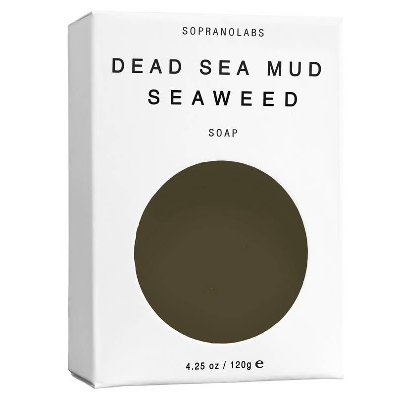 SopranoLabs - Dead Sea Mud Seaweed Vegan Soap (7802952155363)