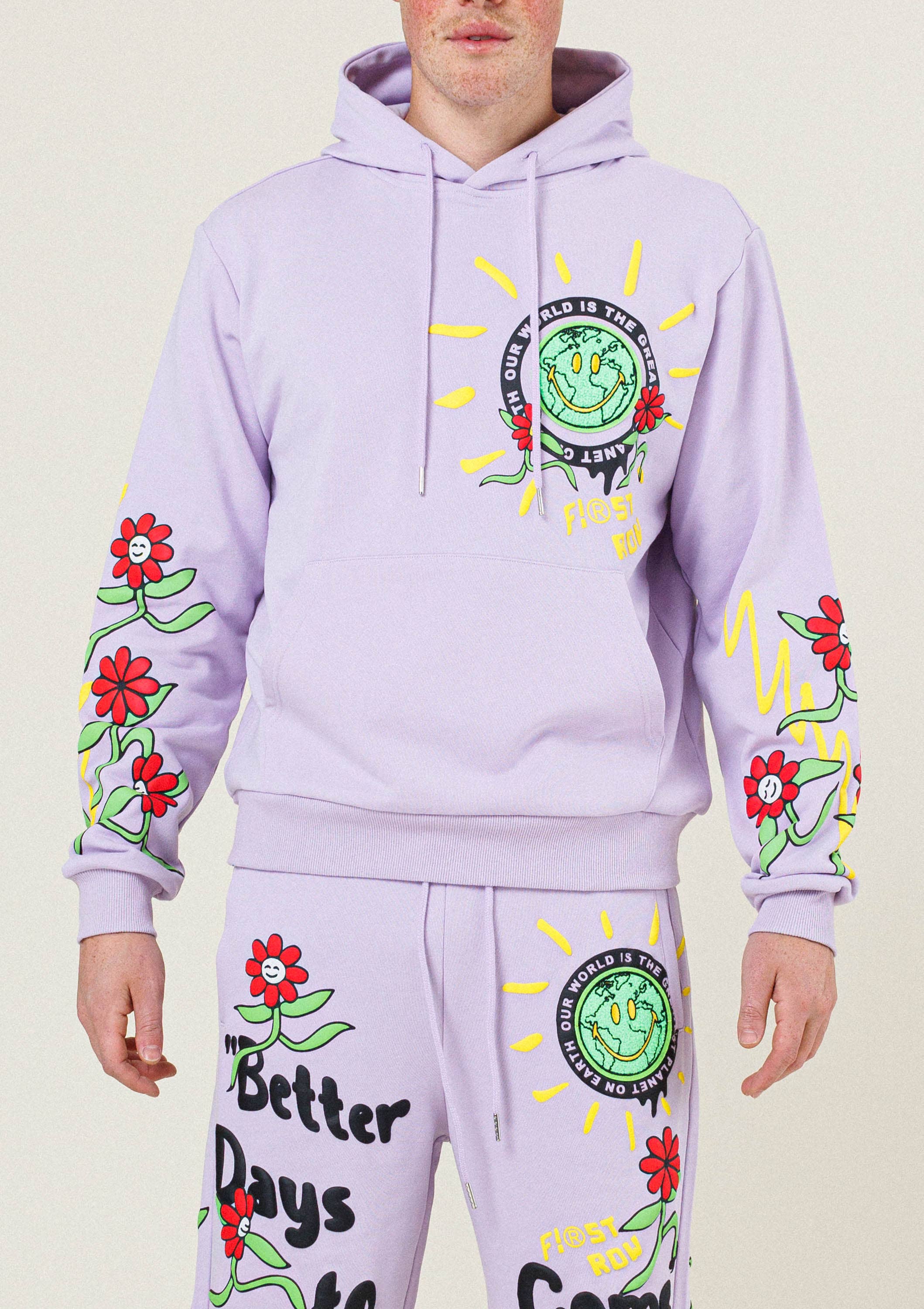 FLOWER GRAPHIC TERRY PULLOVER (7921677598947)