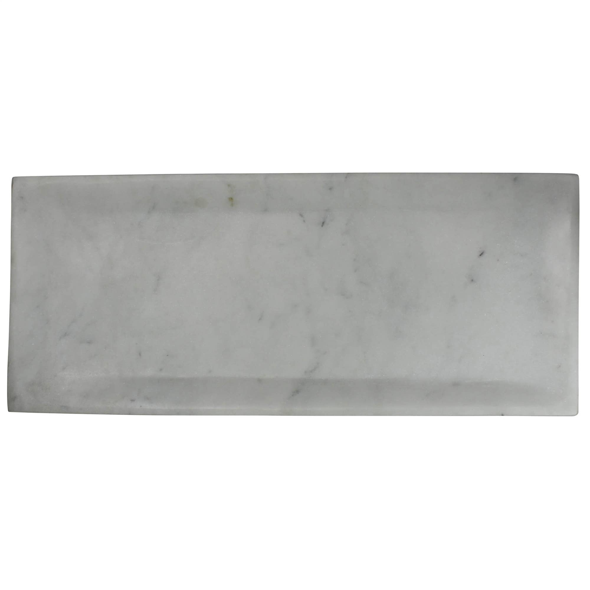 HomArt - Essex Rectangle Plate, Marble - Med (7798949773539)
