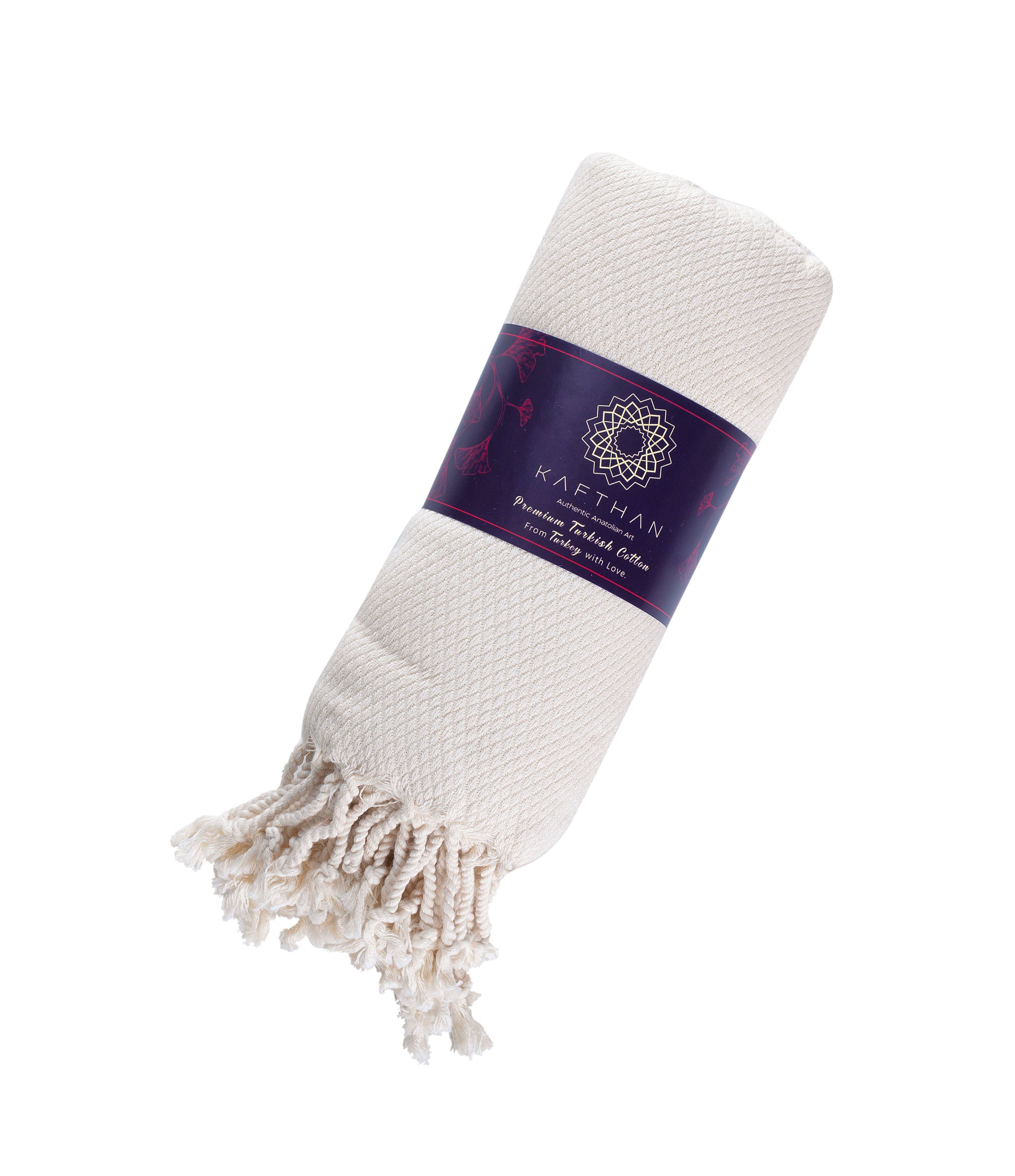 KAFTHAN - Little Diamond Cotton Turkish Towel [Bath & Beach, Blanket] (7802959003875)